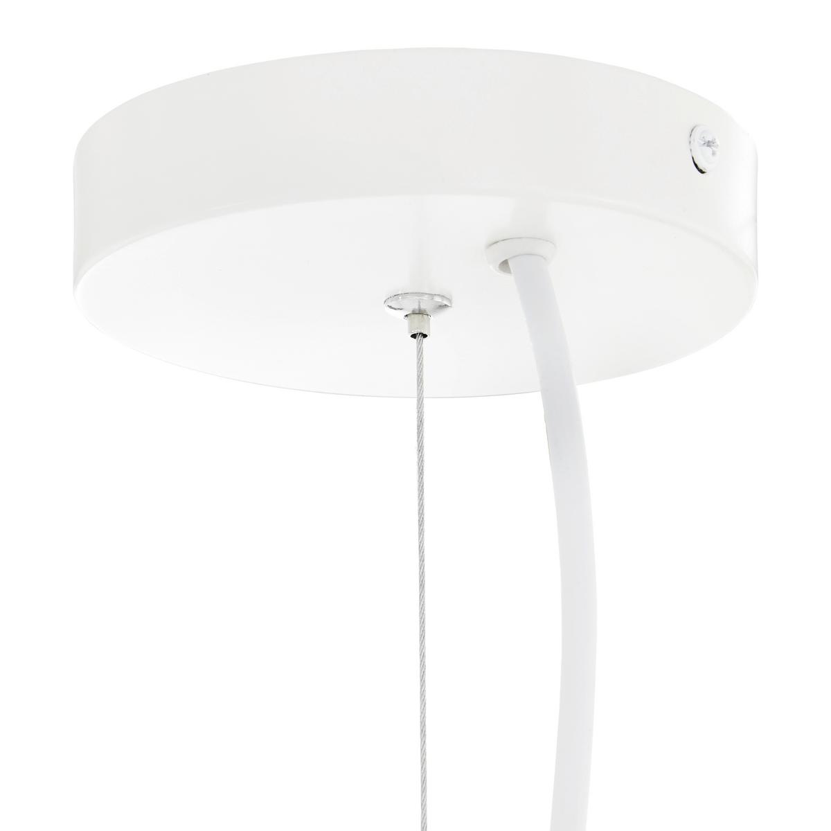 Luster CIARA - biela/mosadzná, Modern, kov - Bessagi Home