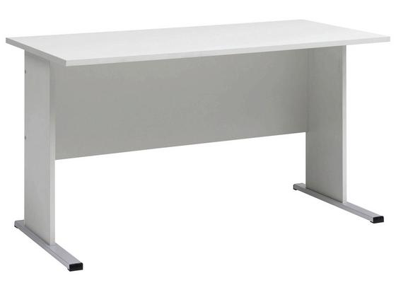 Schreibtisch B 140 cm H 74,2 cm Schreibtisch Serie 200 in Lichtgrau