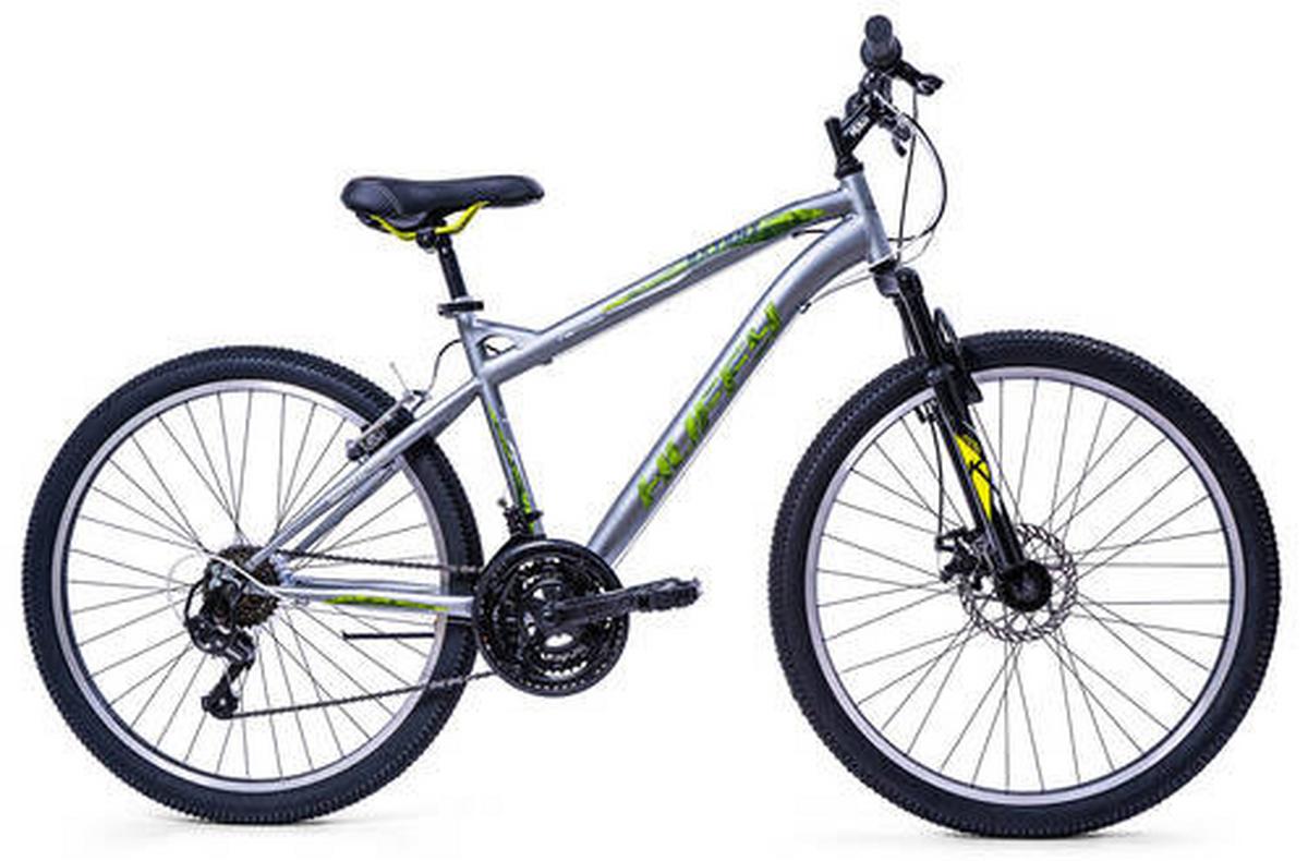 Kinderfahrrad Huffy Extent 26 Zoll Mountain - Edelstahlfarben, Basics, Metall (61,8/177/104,1cm)