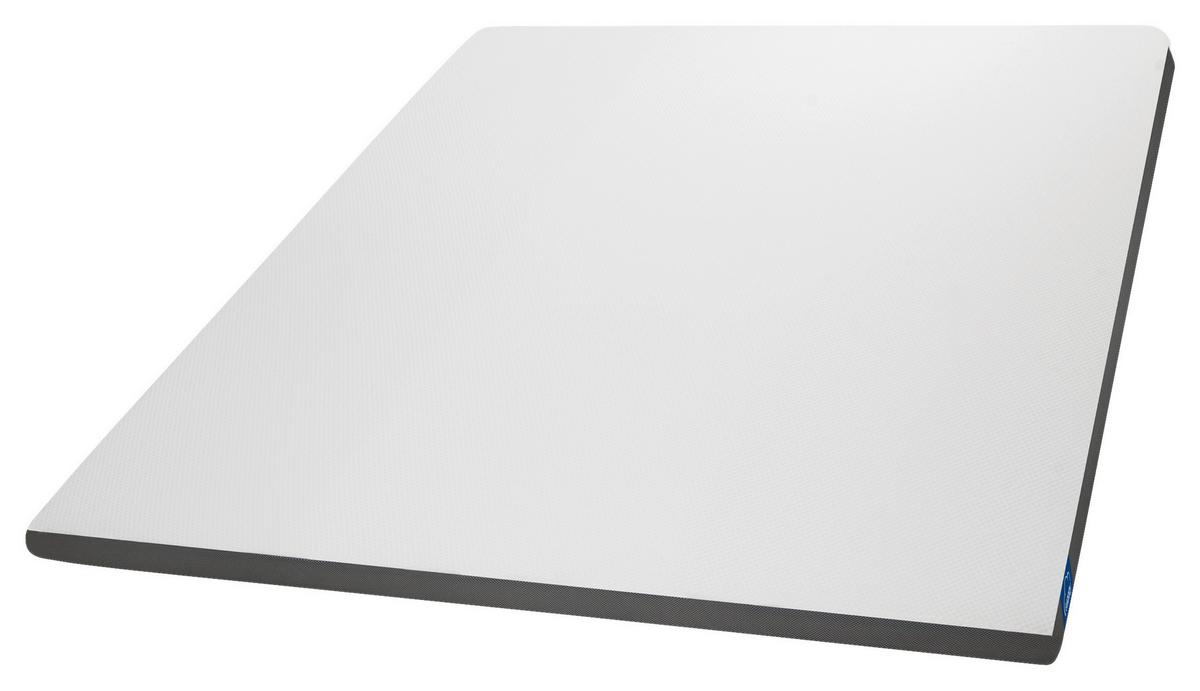 Eazzzy Topper Hellgrau LF: 200x200cm - Hellgrau, Basics, Textil (200/200cm) - Genius