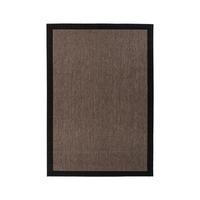 Flachwebteppich Splash 100 Braun/Grau, 80x150 cm - Braun/Grau, KONVENTIONELL, Textil (80/150cm)