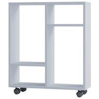 Univerzální vozík, 60/65/20 cm - bílá, Moderní, kompozitní dřevo/plast (60/65/20cm) - MID.YOU