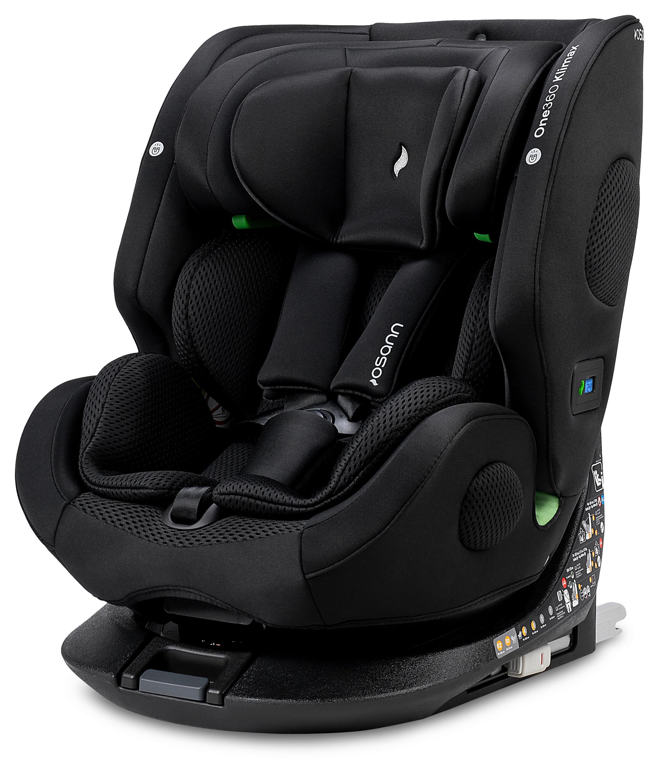 Reboarder-kindersitz One360 Klimax - Schwarz, Basics, Textil (48/43/58cm) - Osann