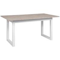 Esstisch Houston 80a - Sandfarben/Weiß, MODERN, Holzwerkstoff (160-200/90/75cm) - MID.YOU