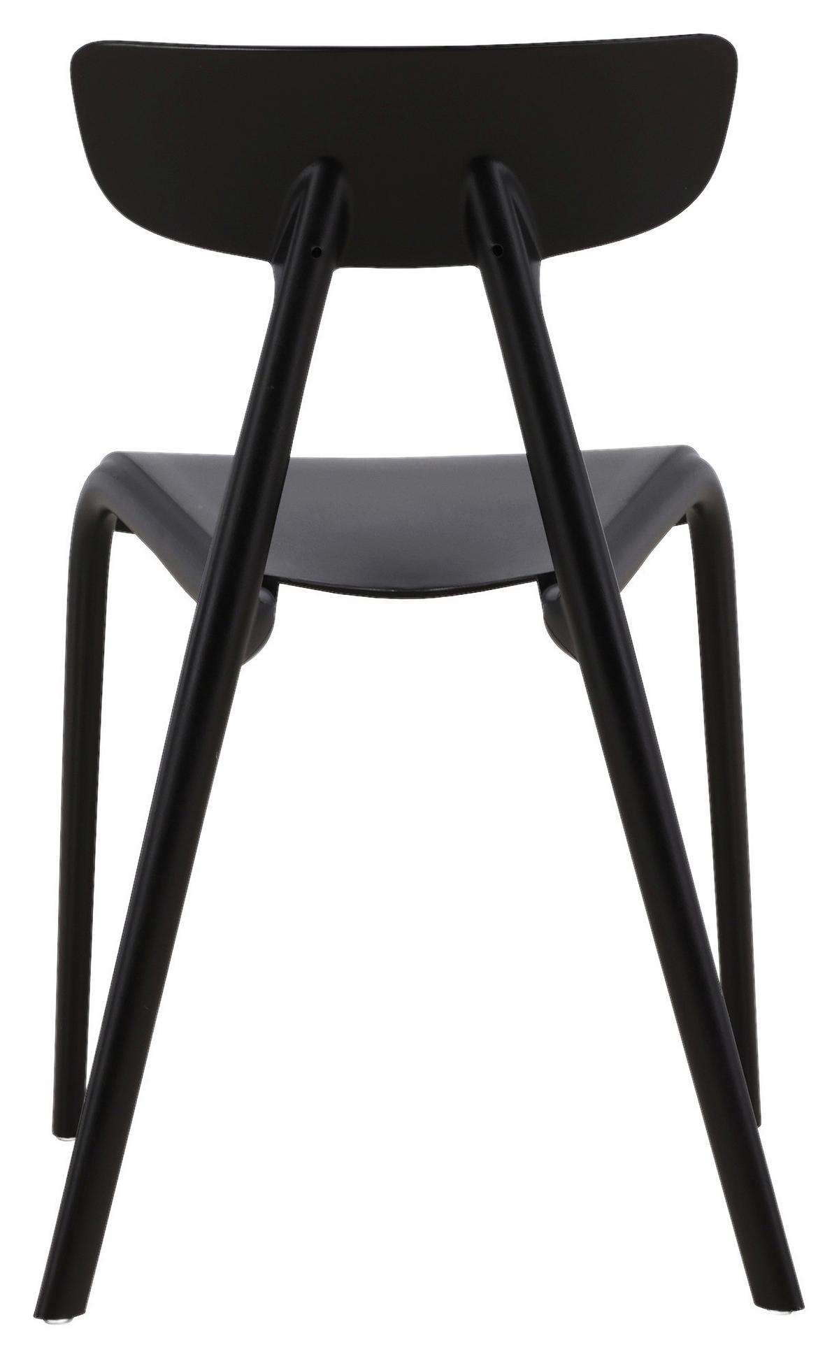 Stuhl-Set Ursholmen - Schwarz, Design, Kunststoff (49/79.5/54cm) - Livetastic