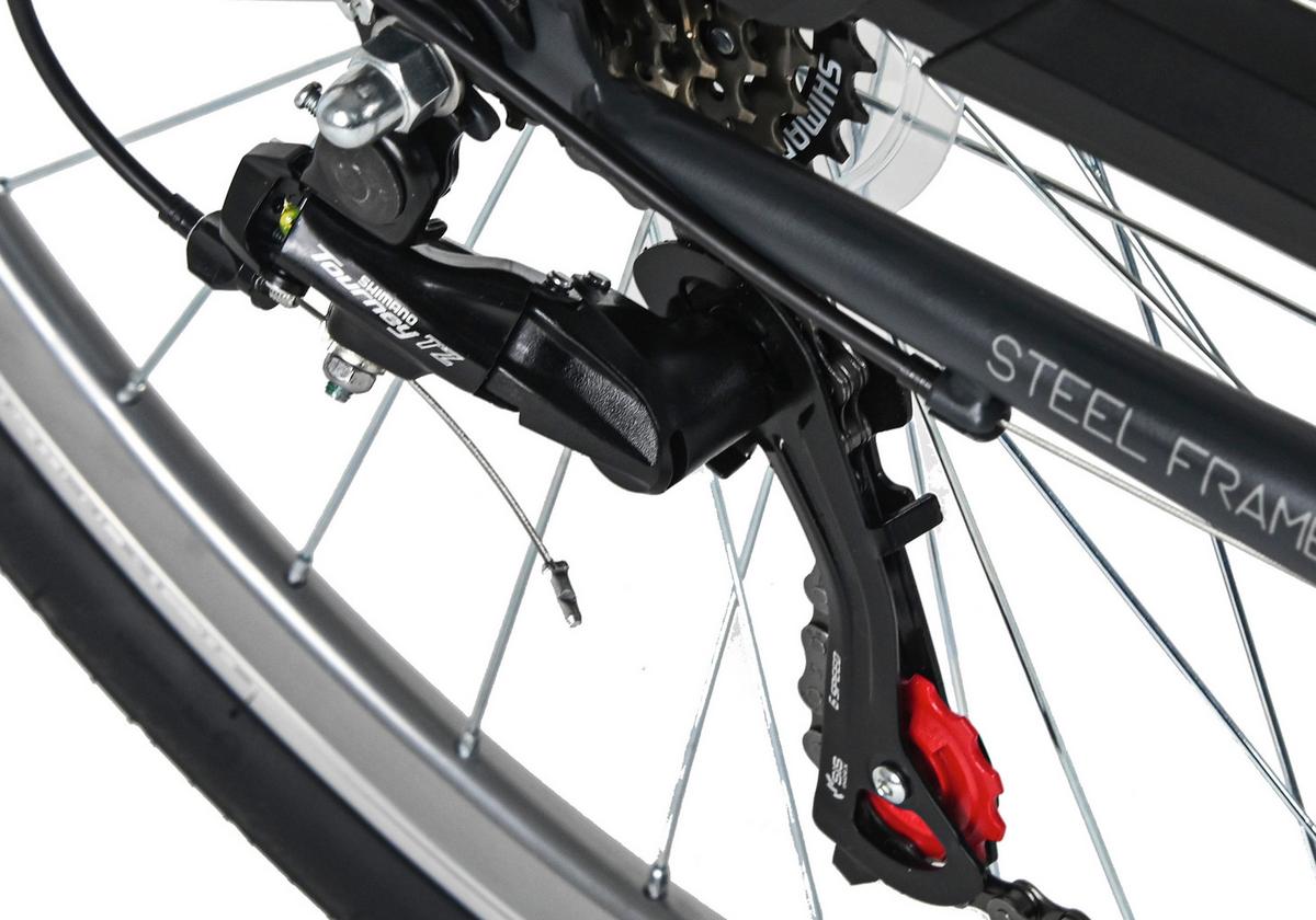 Trekkingrad Herren 28 Zoll - Anthrazit, Basics, Metall