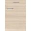 Küchenblock Pn 100/pn 270 - Graphitfarben/Akaziefarben, MODERN, Holzwerkstoff (220cm) - Pino