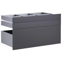 SADA ZÁSUVIEK UNIT - antracitová, Modern, kompozitné drevo (91/50,3/47cm) - Ondega