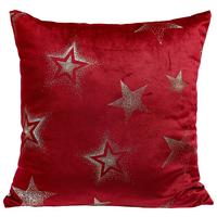 Díszpárna Maria Kb. 45/45cm - piros, Modern, textil (45/45cm) - Luca Bessoni