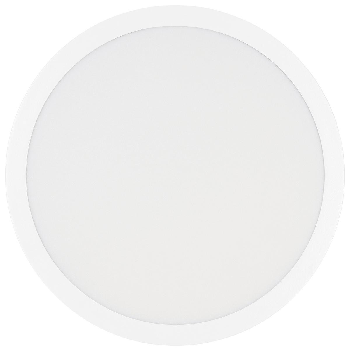 LED-Deckenleuchte Maria - Weiß, MODERN, Kunststoff/Metall (30/5cm) - Luca Bessoni