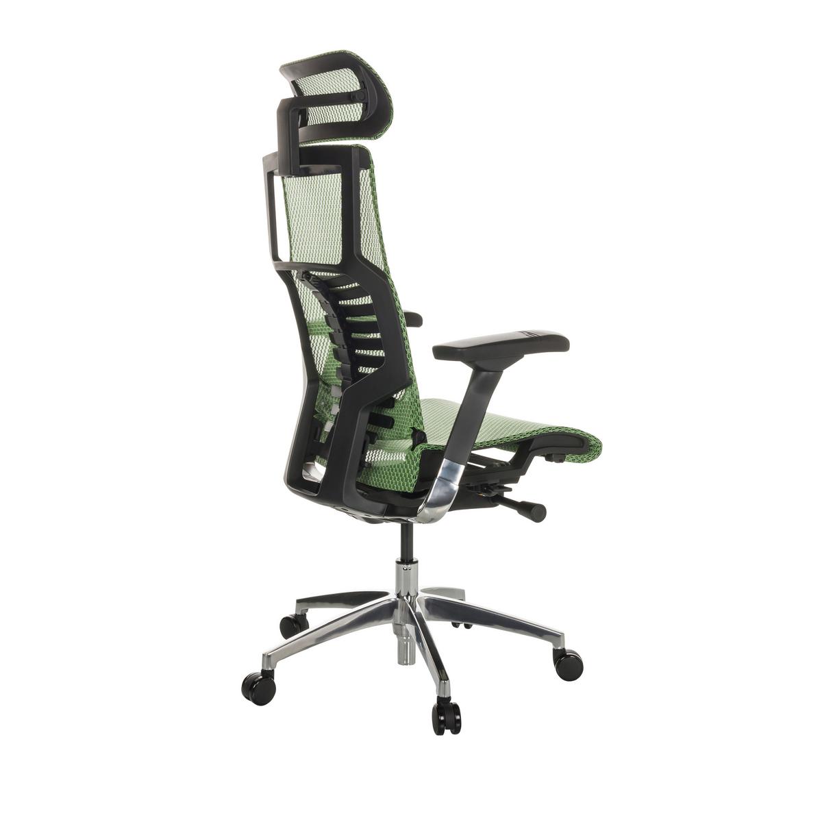 Drehstuhl Dynafit Ii - Silberfarben/Schwarz, Basics, Kunststoff/Textil (67/119-135/60cm) - MID.YOU