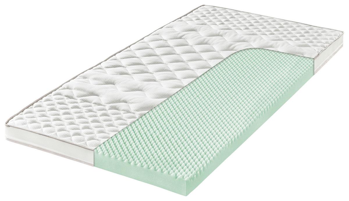 Topper Big Komfort 90x200 Cm H2 Polyurethanschaumkern - Weiß, Basics, Textil (90/200cm) - FAN