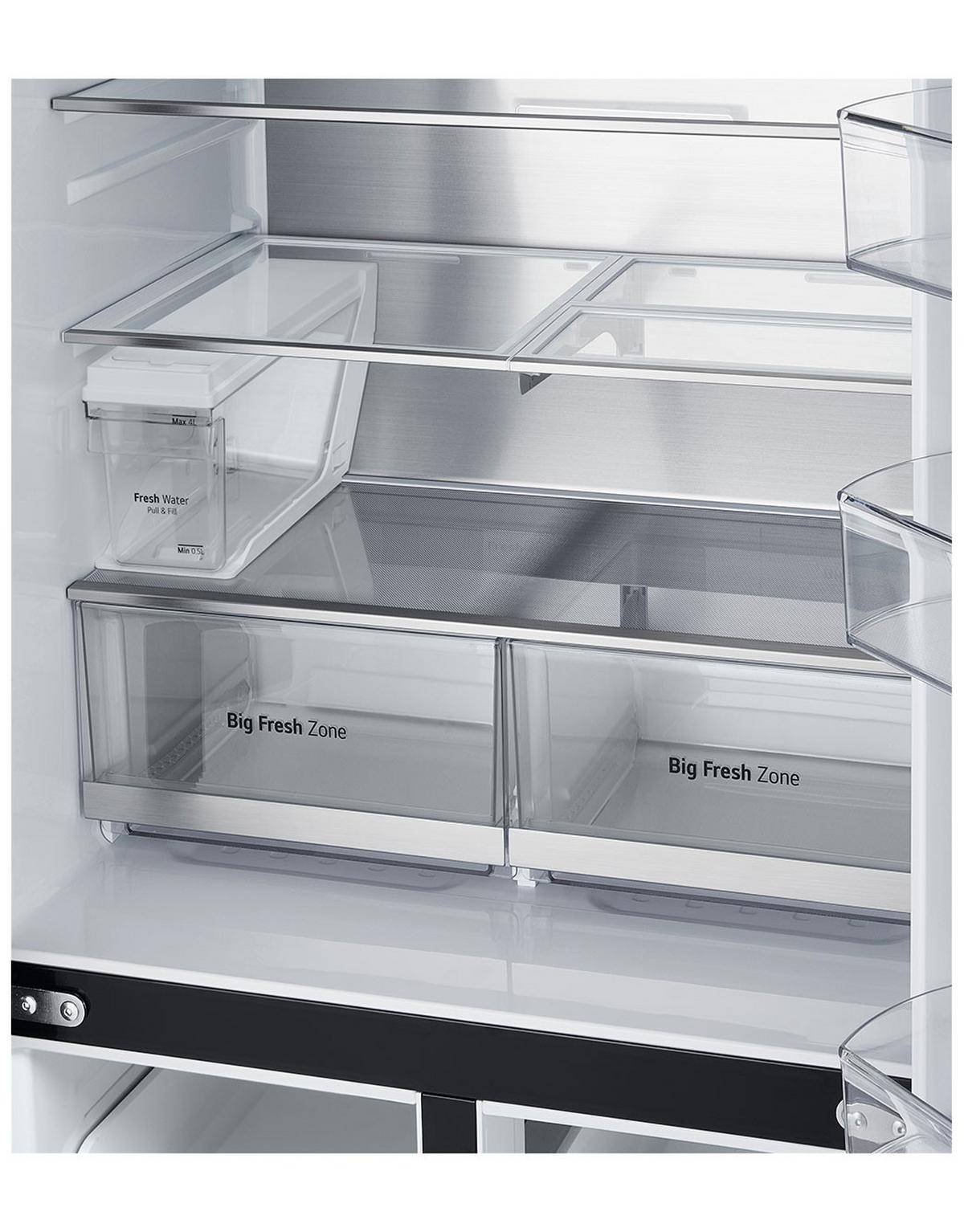 SIDE-BY-SIDE GMG861EPAE - Schwarz, Basics (83,5/178,7/73cm) - LG