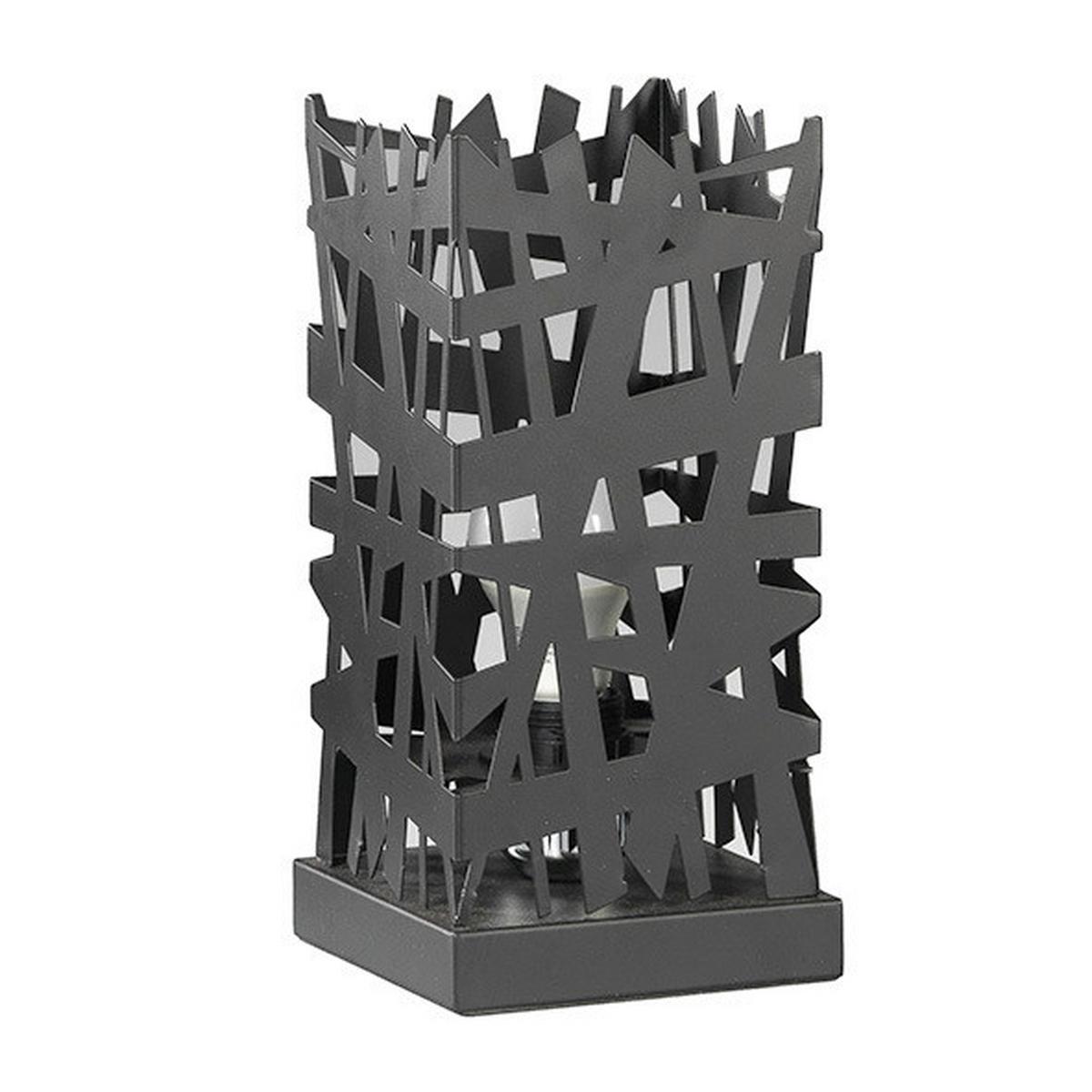 Tischleuchte 4919/Ln - Brombeere/Schwarz, Design, Metall (14/29cm)