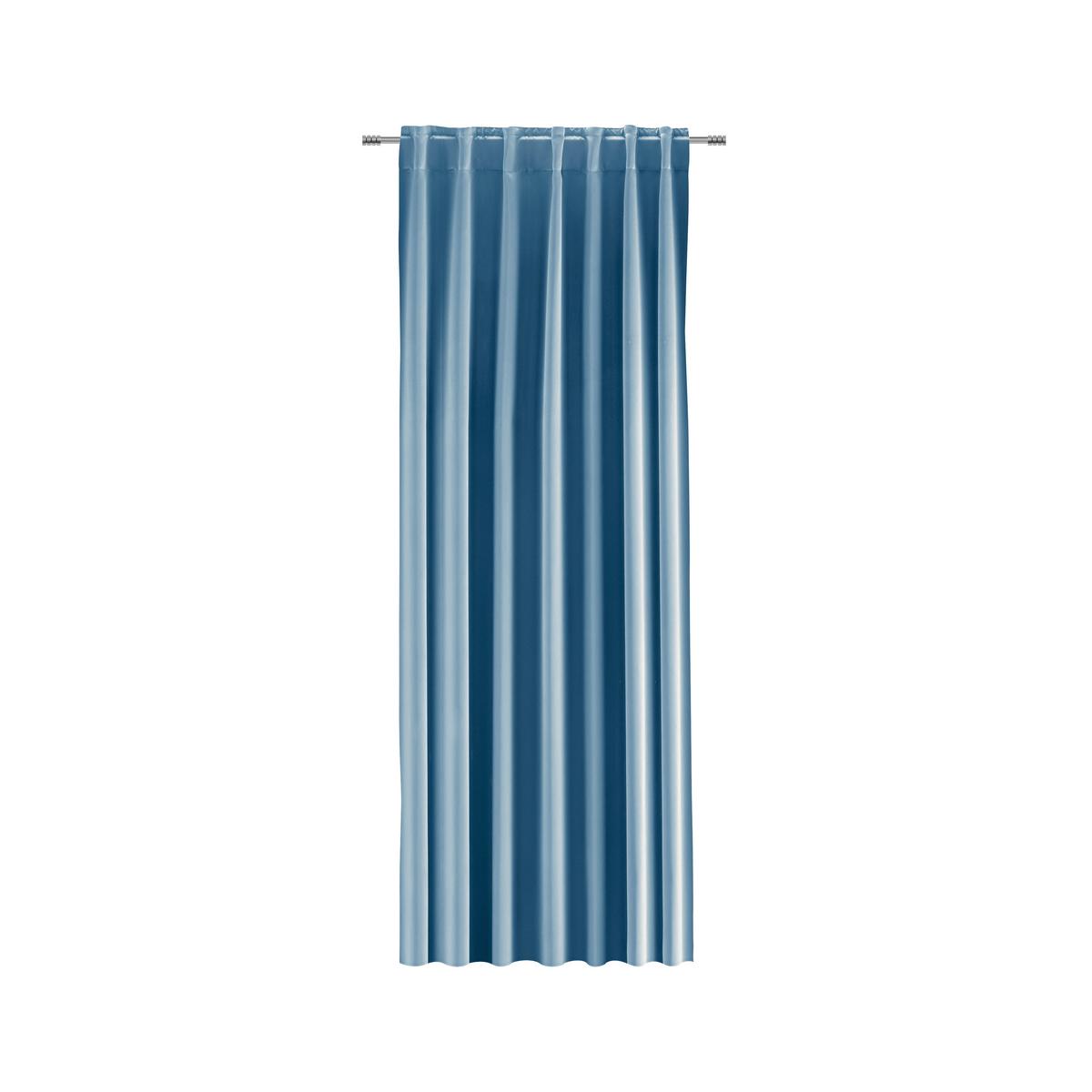 Zatemňovací závěs Riccardo, 140/245cm, modrá - modrá, Moderní, textil (140/245cm) - Premium Living