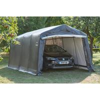 Zeltgarage Garage-In-A-Box 18,3m² - Grau, Basics, Kunststoff (300/240/610cm)