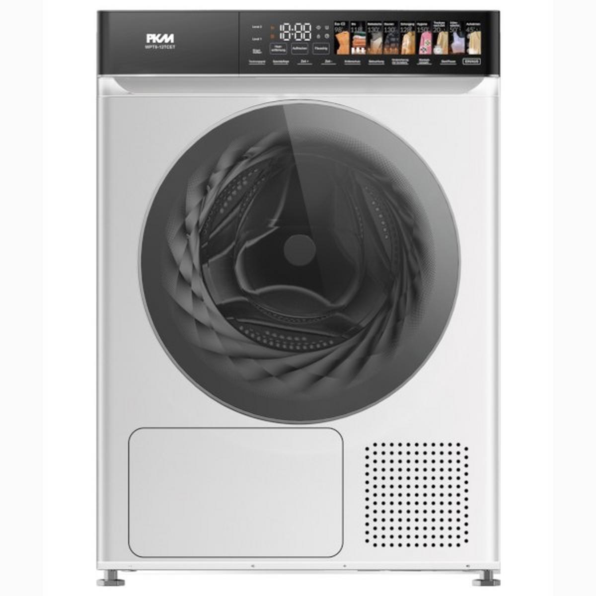 Wärmepumpentrockner Wpt9-12tcet - Weiß, Basics, Metall (60/85/67cm) - PKM