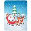 Fleecedecke Navidad - Blau, Textil (130/170cm) Fleecedecke Navidad - Blau, Textil (130/170cm)