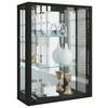 Hängevitrine Udina Schwarz B: 60 Cm - Schwarz, MODERN, Glas/Holz (60/80/25cm) - MID.YOU