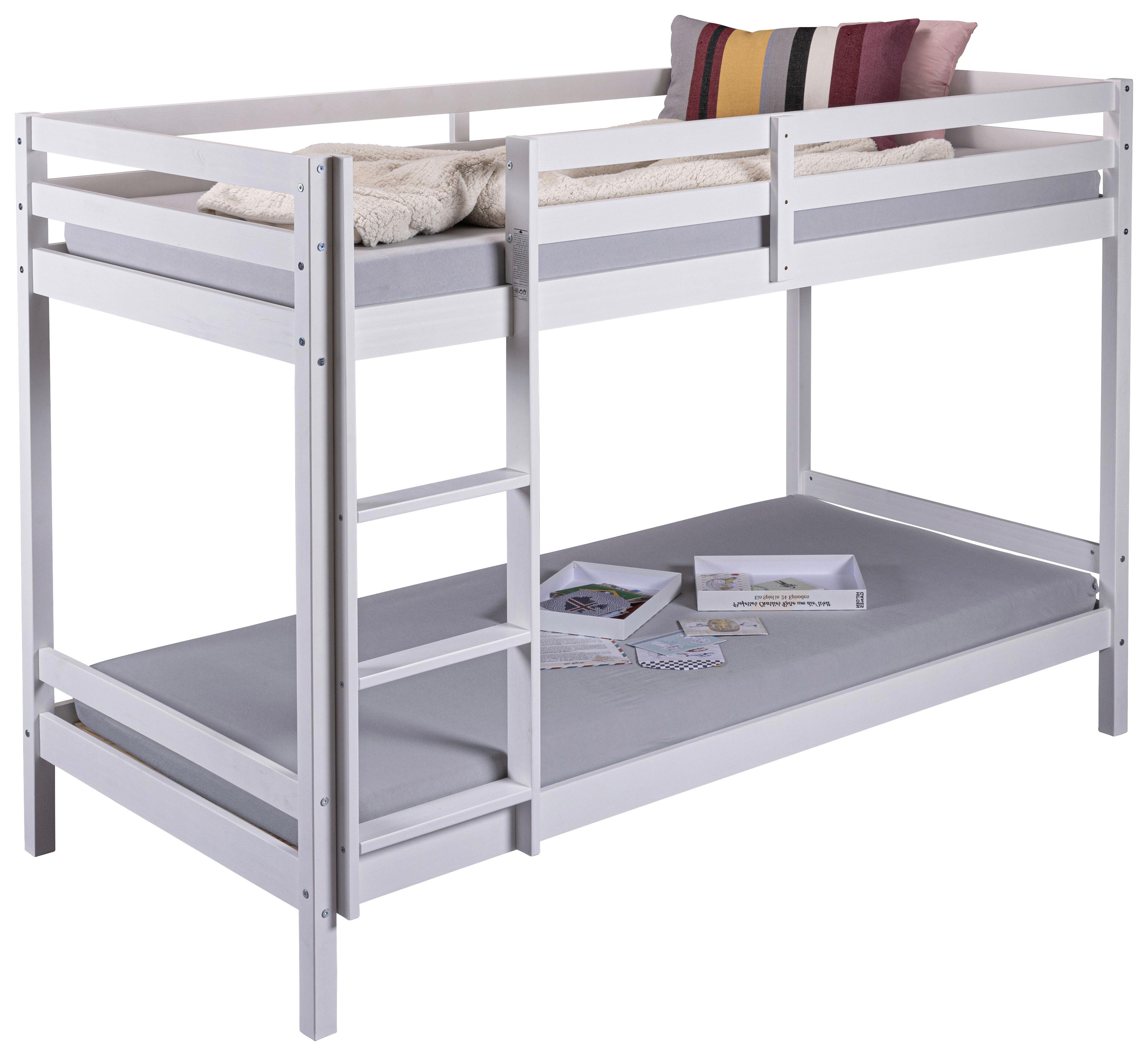 Etagenbett Sweet Dream - Weiß, MODERN, Holz (90/200cm) - MID.YOU