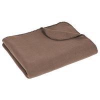 Fleecedecke Tina Taupe 130x160 Cm - Taupe, KONVENTIONELL, Textil (130/160cm) - Ondega