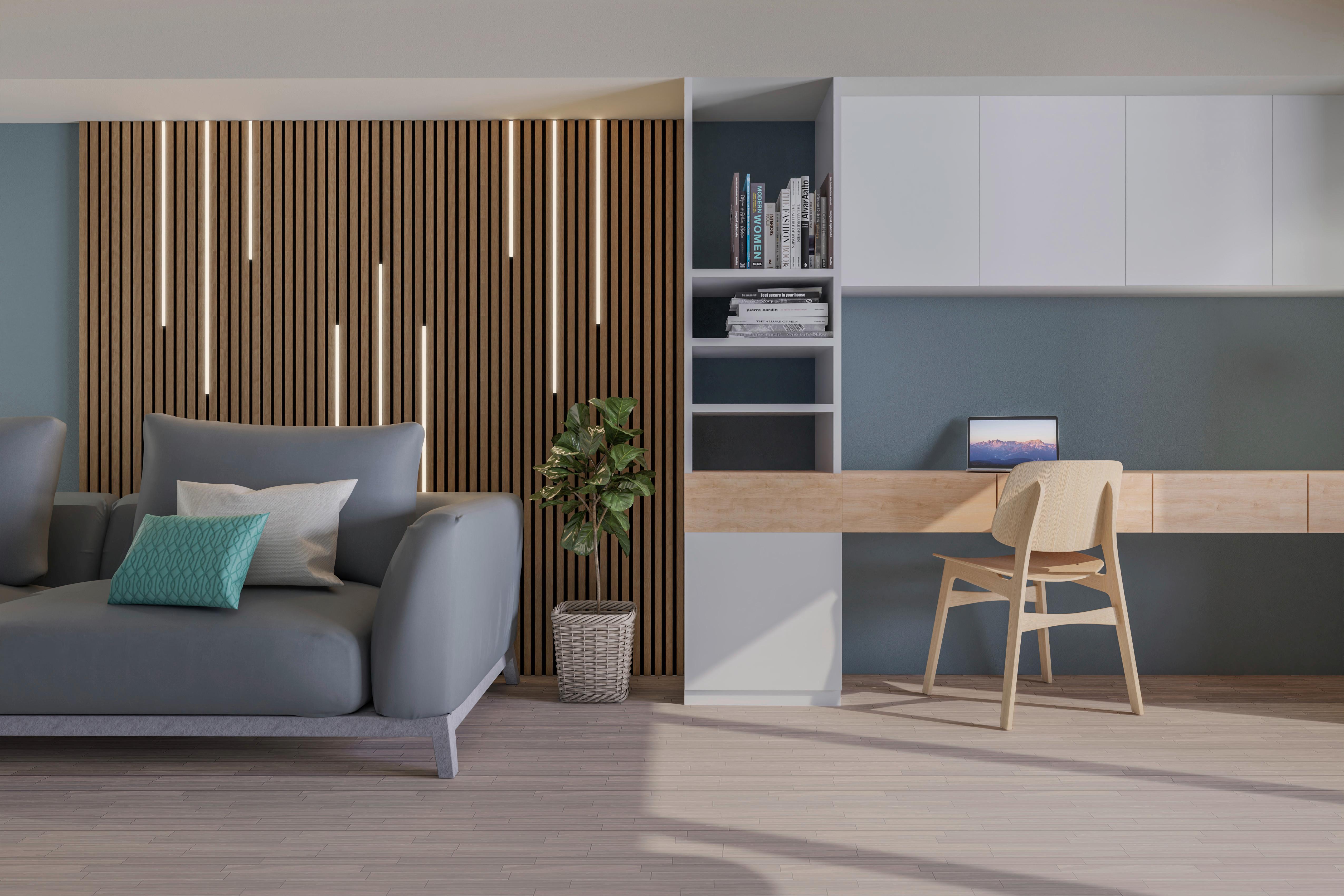 LED SVETELNÝ PANEL NUMIK - čierna, Modern, plast (50/75/1,3/0,7cm) - Mömax