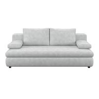 Schlafsofa Oslo Silberfarben, Lf: 200x140 cm - Silberfarben, Trend, Holz/Kunststoff (205/72/100cm)