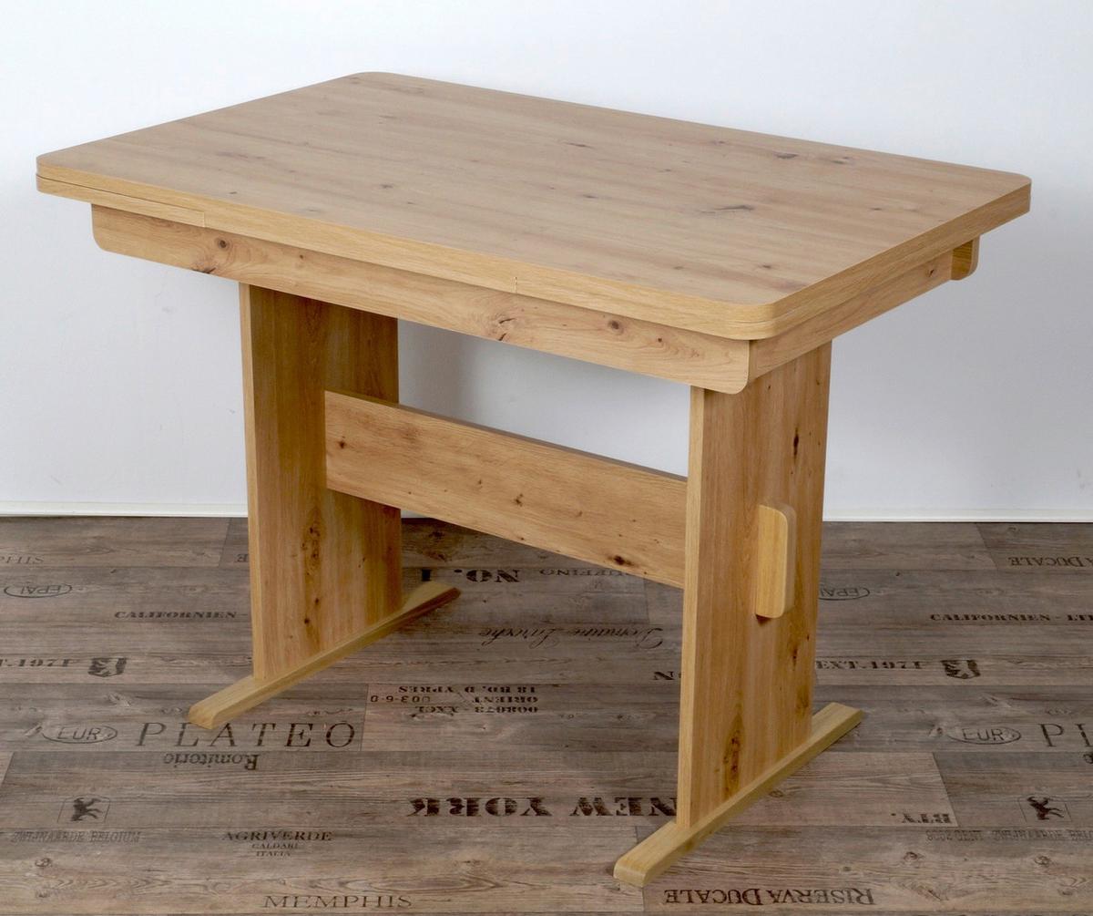 Esstisch Markus Eiche Artisan B: 105 Cm - Eiche Artisan, KONVENTIONELL, Holzwerkstoff (105/75/68cm) - MID.YOU