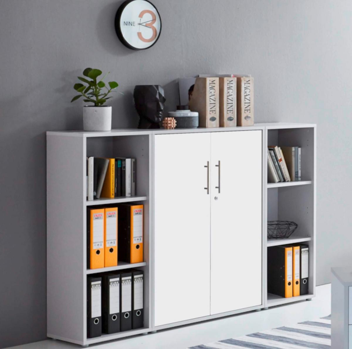 Büro Office Edition Grau/weiß - Weiß/Grau, MODERN - MID.YOU