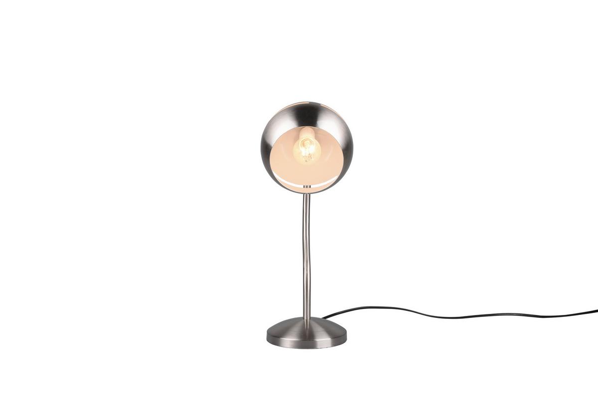 Tischlampe Fletcher Dimmer Nickel - Nickelfarben, MODERN, Metall (15/42,5/31cm) - Trio Leuchten