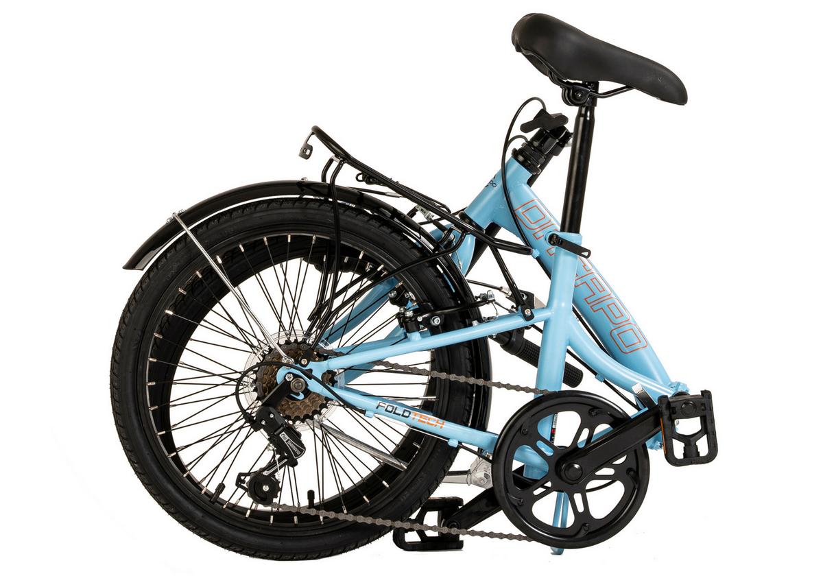 CITYBIKE 404C FALTRAD - Hellblau, LIFESTYLE, Metall (25/140/60cm)