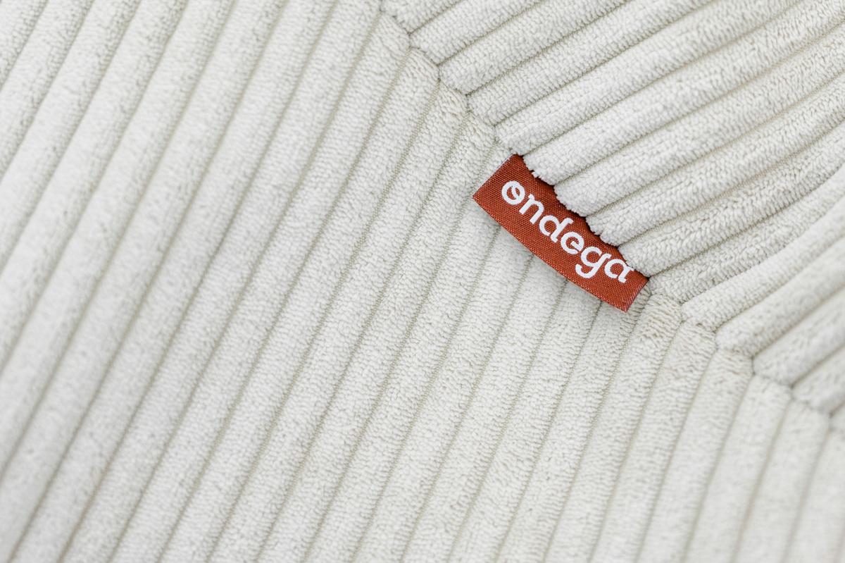 Sedací vak BUZZI, 280L, béžový menčester - béžová, Basics, textil (120/85/85cm) - Ondega