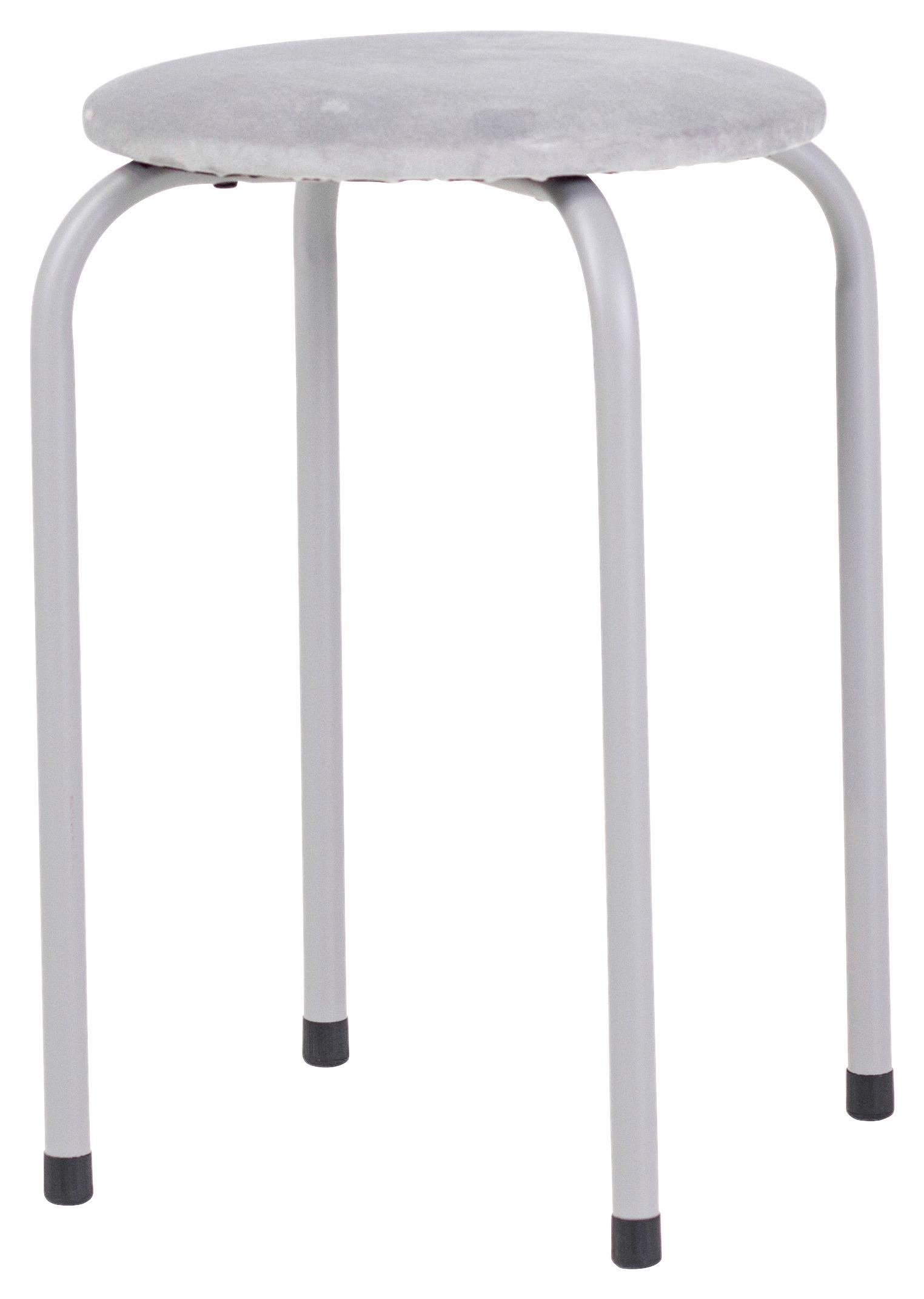 STOHOVATEĽNÝ STOLČEK ISABELLE - sivá, Konventionell, kov/textil (30/45/30cm) - Mömax