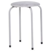 STOHOVATEĽNÝ STOLČEK ISABELLE - sivá, Konventionell, kov/textil (30/45/30cm) - Mömax