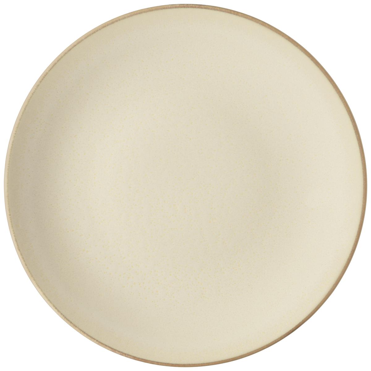 Kombiservice Ossia Keramik 4 Personen Geschirr Set - Sandfarben, Basics, Keramik - Mäser