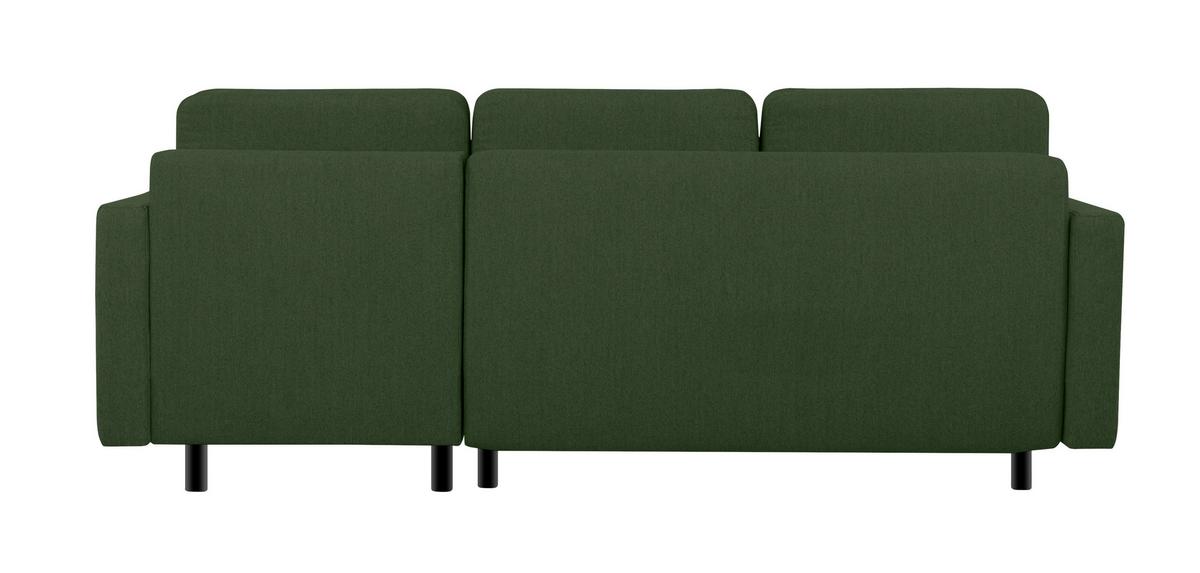 Ecksofa Noret, Grün S: 223x157 Cm - Buchefarben/Grün, Design, Textil (223/157cm) - MID.YOU