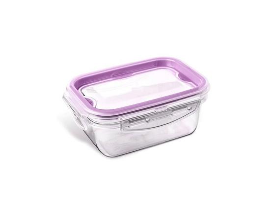 Frischhaltedose Action - Transparent/Lila, KONVENTIONELL, Kunststoff (18,5/14/7,5cm) - Luca Bessoni Frischhaltedose Action - Transparent/Lila, KONVENTIONELL, Kunststoff (18,5/14/7,5cm) - Luca Bessoni