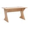 Psací stůl UTAPAU - dub artisan, Moderní, kompozitní dřevo (140/76,2/65cm) - Mömax