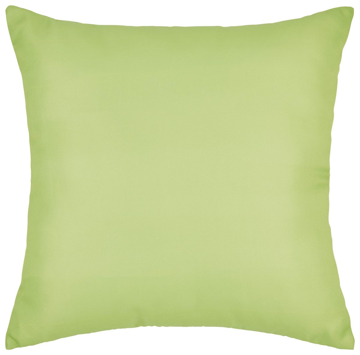 Zierkissen Saskia - Outdoor 43x43 Cm Grün Mit Zipp - Grün, MODERN, Textil (43/43cm) - Luca Bessoni