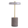 Akku-Tischleuchte 5306416 - Goldfarben/Grau, Design, Metall (15/30cm) - Näve