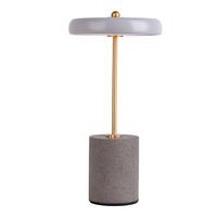 Akku-Tischleuchte 5306416 - Goldfarben/Grau, Design, Metall (15/30cm) - Näve