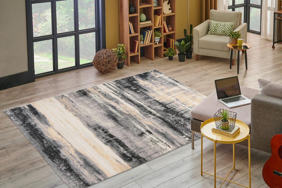 Teppich Ilian 200 120x170 cm Ilian 200 - Schwarz, KONVENTIONELL, Textil (120/170cm)