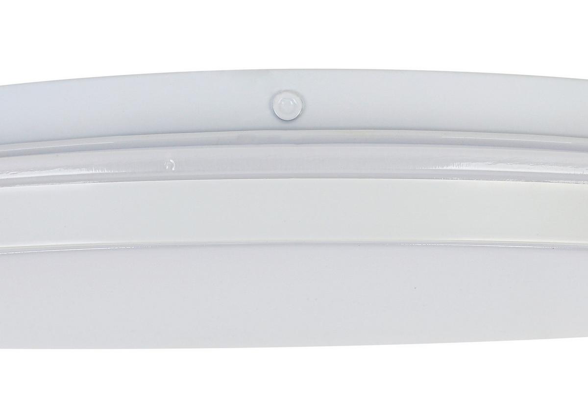 LED-Deckenleuchte, 4000k Cajus - Weiß, Basics, Kunststoff/Metall (29,5/4,2cm) - Luca Bessoni