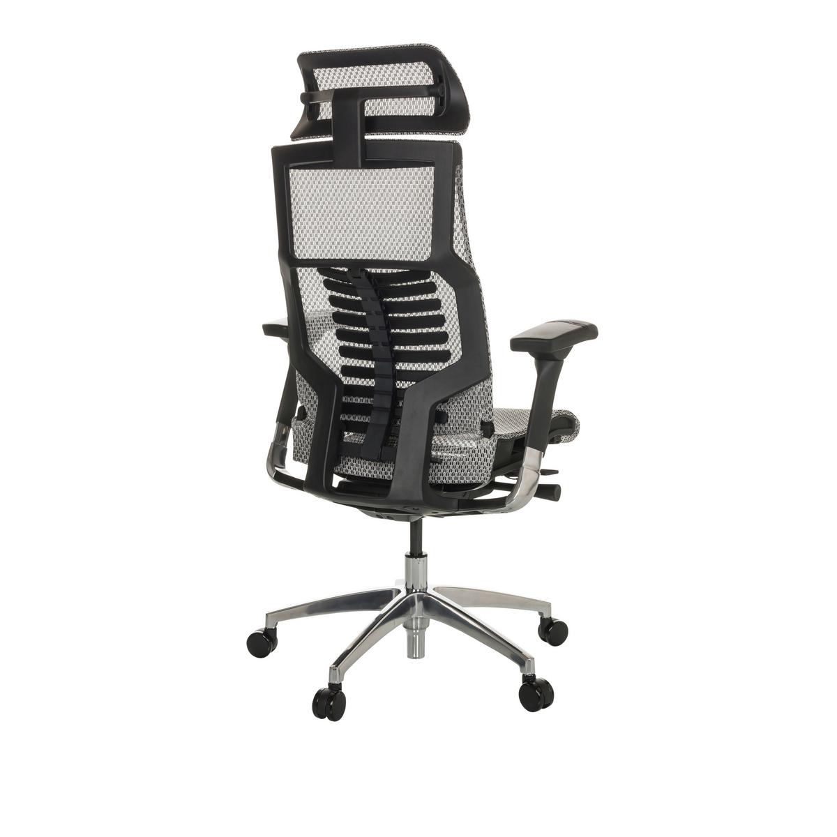 Drehstuhl Dynafit Ii - Silberfarben/Hellgrau, Basics, Kunststoff/Textil (67/119-135/60cm) - MID.YOU