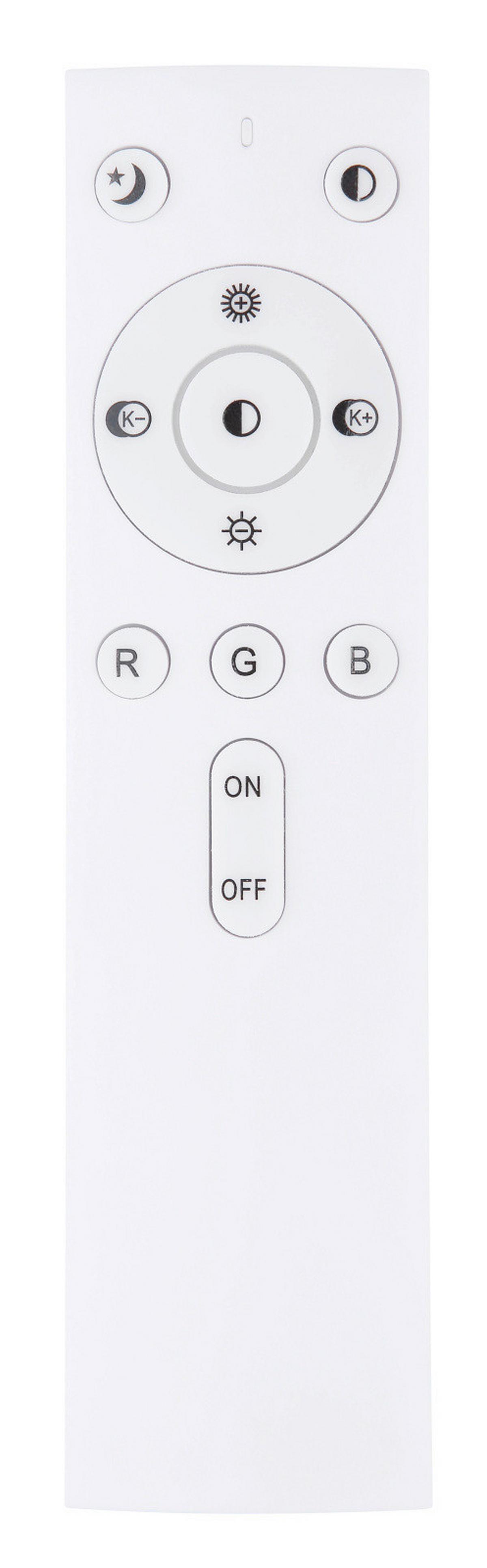 STROPNÉ LED SVIETIDLO SULLY - čierna/opálová, Design, kov/plast (38/7.5cm) - Globo