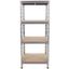 Regal Carlo 1 - MODERN, Holzwerkstoff/Metall (60/146/50cm)