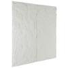 Wandpaneel Bergamo Weiß B: 120 Cm - Weiß, MODERN, Kunststoff (120/60/3cm)