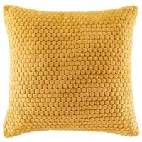 Zierkissen Belinda 45x45 cm Polyester Honigfarben mit Zipp - Honig, ROMANTIK / LANDHAUS, Textil (45/45cm) - James Wood