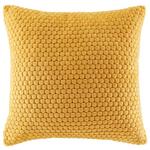 Zierkissen Belinda 45x45 cm Polyester Honigfarben mit Zipp - Honig, ROMANTIK / LANDHAUS, Textil (45/45cm) - James Wood