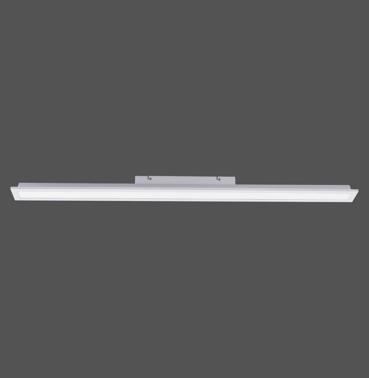 LED-Deckenleuchte Fleet L: 100 cm mit Bewegungsmelder - Basics, Kunststoff/Metall (100/10/6,6cm)